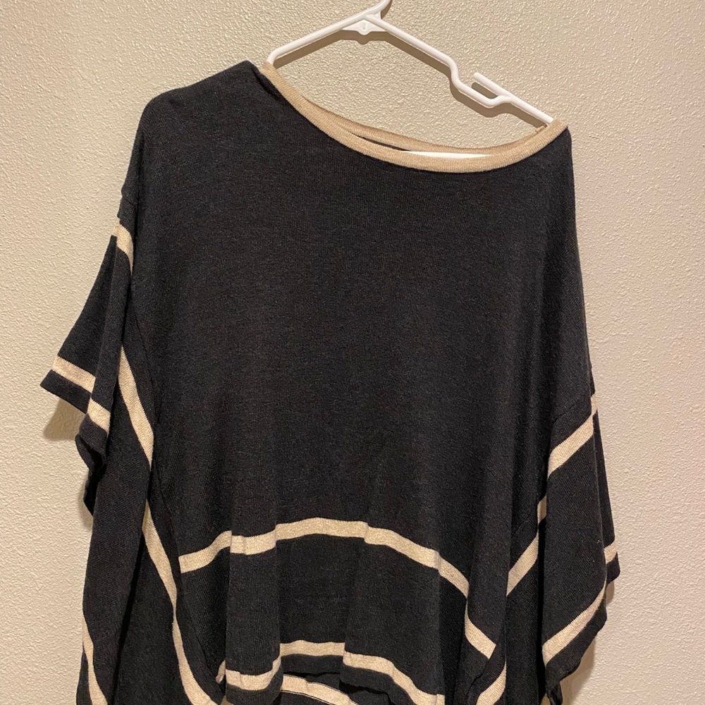 August Silk Poncho